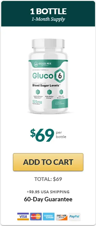 Gluco 1 bottle